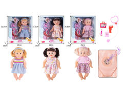 12inch Doll Set W/IC(3S) toys