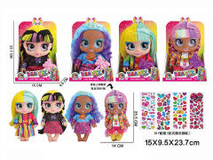 10inch Doll Set W/IC(4S) toys