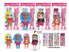 10inch Doll Set W/IC(4S) toys