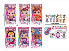 8inch Doll Set W/IC(6S) toys