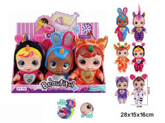 8inch Doll Set W/IC(6in1) toys