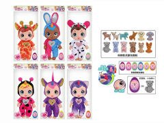 10inch Doll Set W/IC(6S) toys