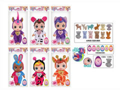 8inch Doll Set W/IC(6S) toys