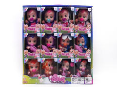 5inch Solid Body Doll Set W/IC(12in1)