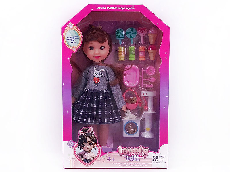 14inch Empty Body Doll Set W/M toys