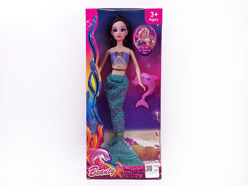 12inch  Solid Body Mermaid Set W/L_M toys