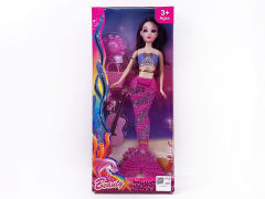 12inch  Solid Body Mermaid Set W/L_M toys