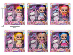 10inch Doll Set W/IC(6S) toys