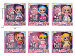 10inch Doll Set W/IC(6S) toys