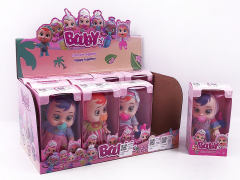 5inch Solid Body Cry Baby Set W/M(12in1) toys