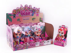 5inch Solid Body Cry Baby Set W/M(12in1) toys