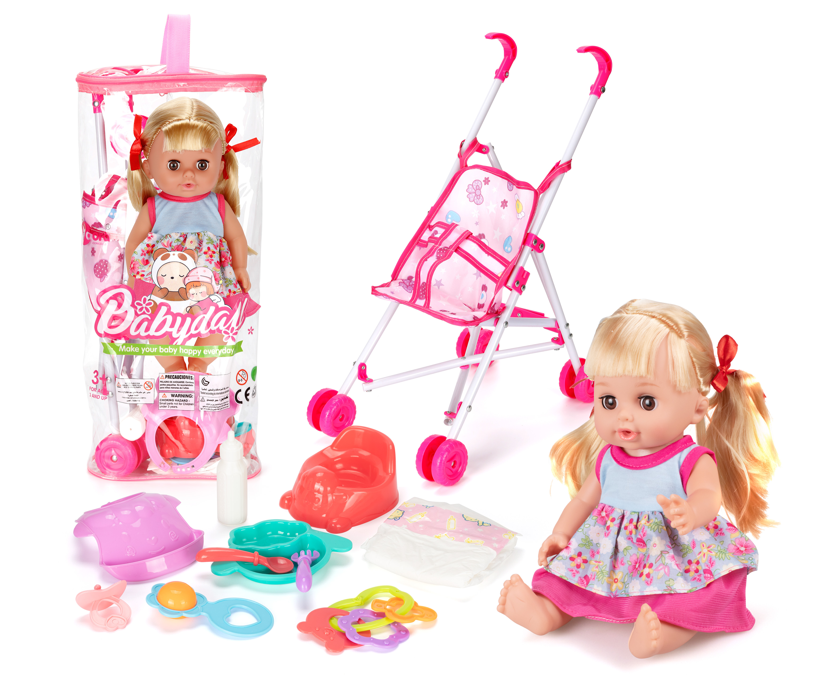 14inch Moppet Set W/S toys