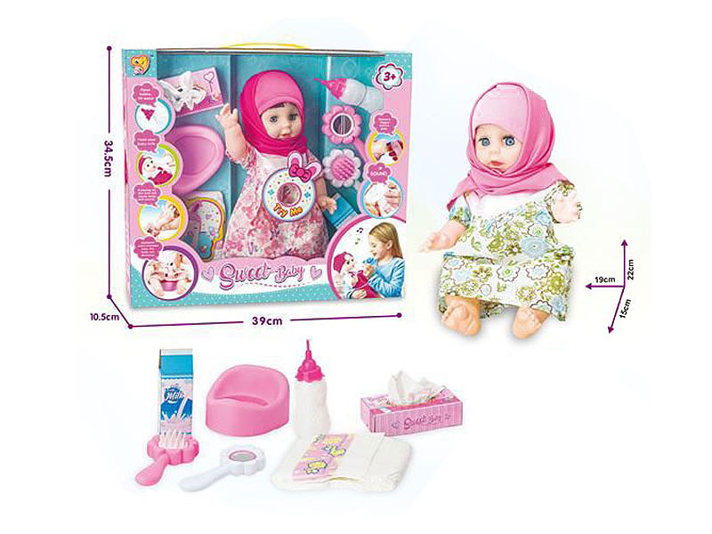 14inch Moppet Set W/IC toys