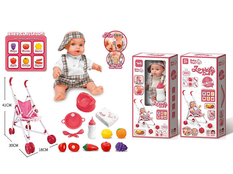 12inch Moppet Set W/IC toys
