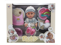 12inch Moppet Set W/IC toys