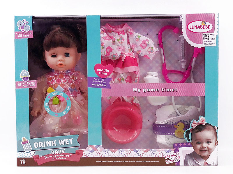 14inch Moppet Set W/IC toys