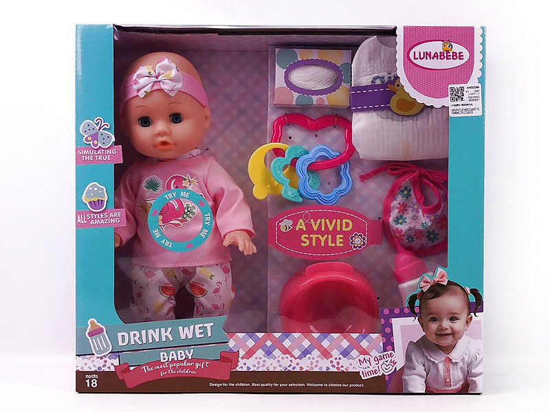 14inch Moppet Set W/IC toys