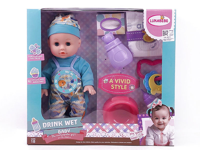14inch Moppet Set W/IC toys