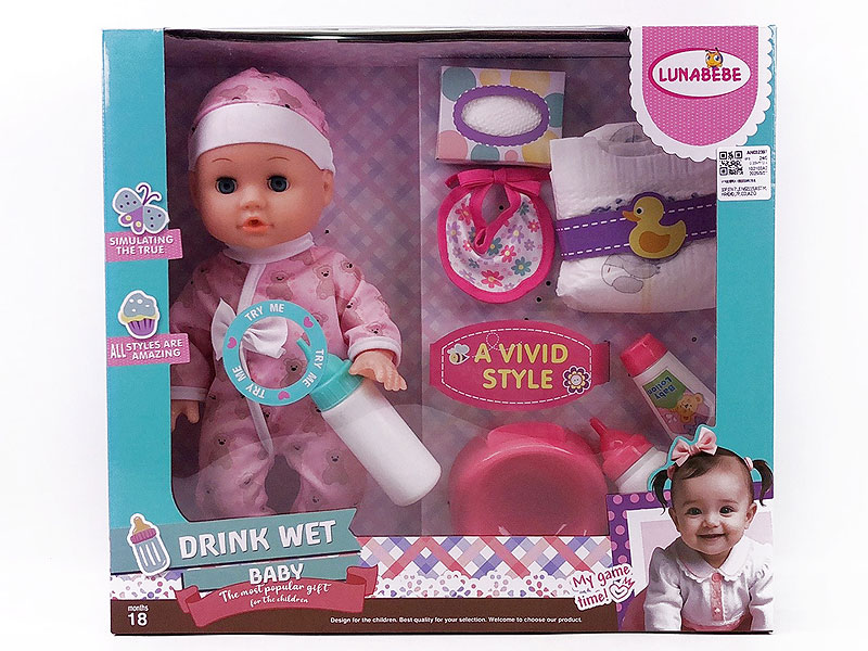 14inch Moppet Set W/IC toys