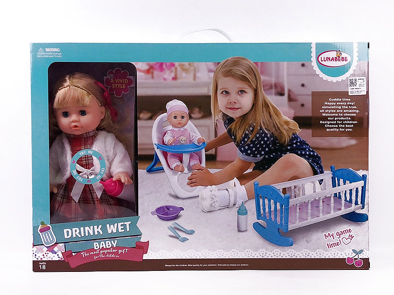 14inch Moppet Set W/IC toys