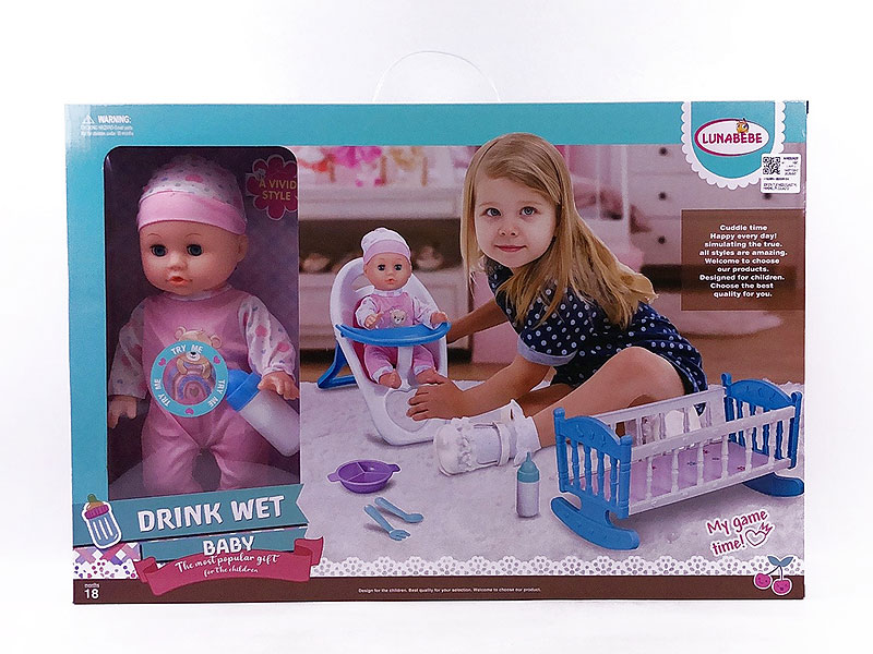 14inch Moppet Set W/IC toys