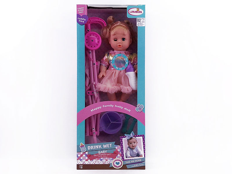 14inch Moppet Set W/IC toys