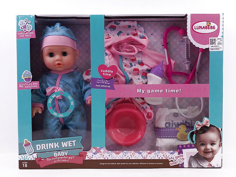 14inch Moppet Set W/IC toys