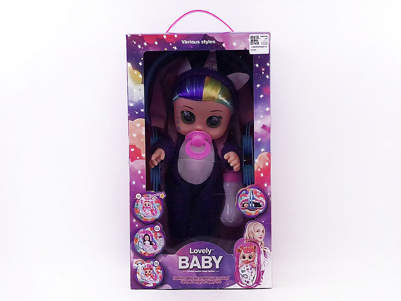 14inch Crying Baby Set W/IC(6S) toys