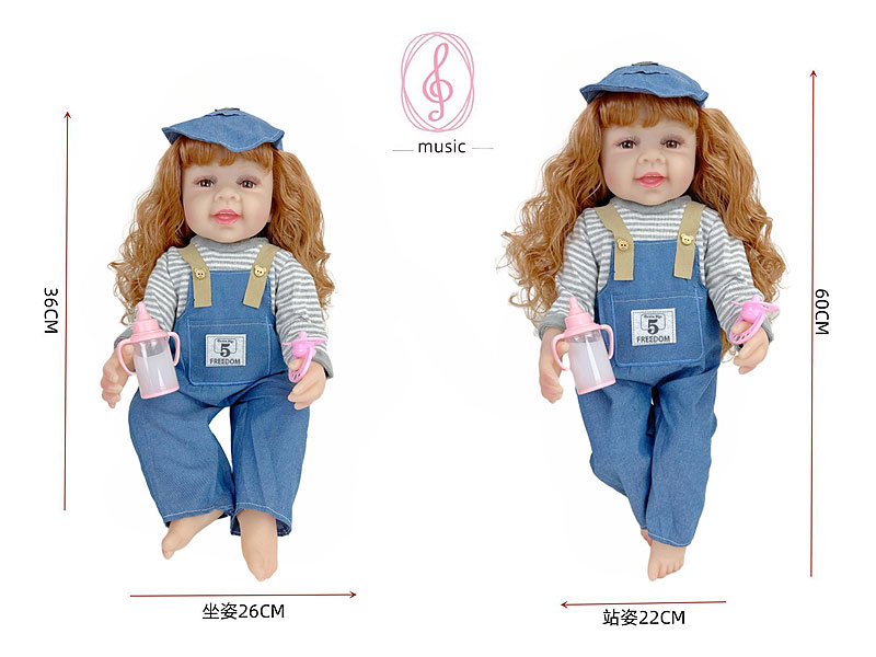 24inch Doll W/IC toys