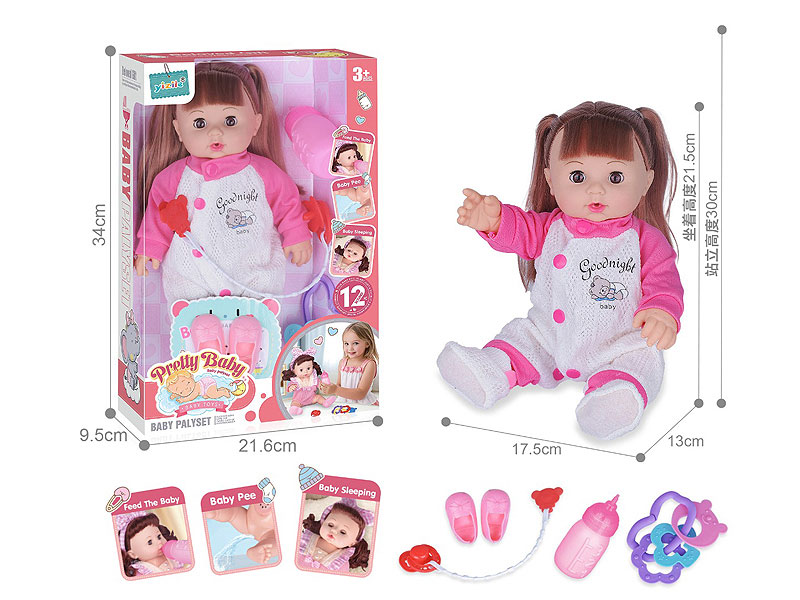 14inch Empty Body Moppet Set W/IC toys