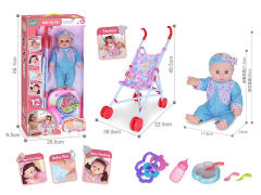 14inch Empty Body Moppet Set W/IC toys