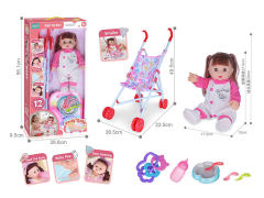 14inch Empty Body Moppet Set W/IC toys