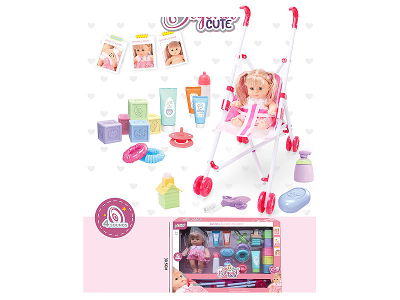 8inch Empty Body Moppet Set W/IC toys