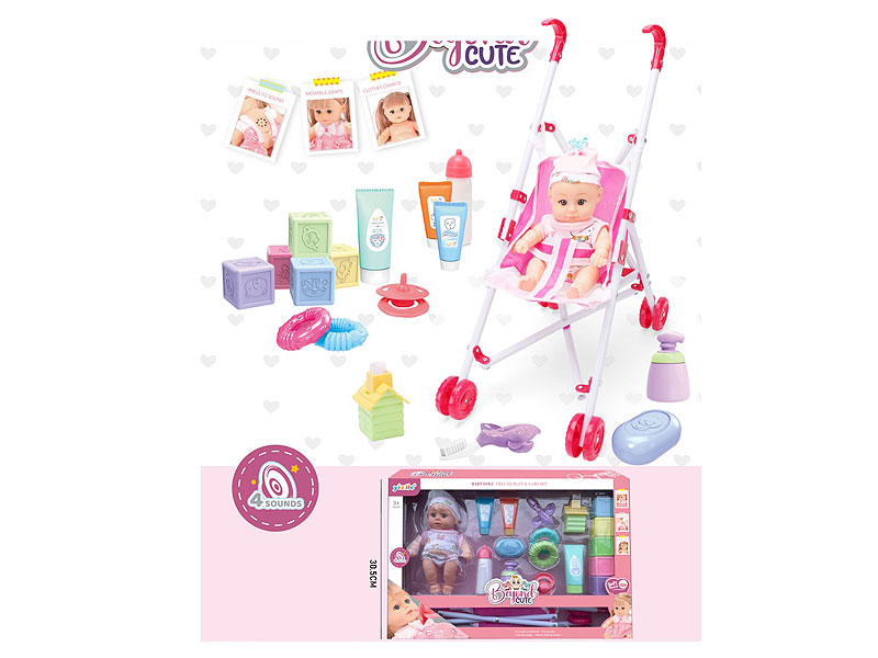 8inch Empty Body Moppet Set W/IC toys