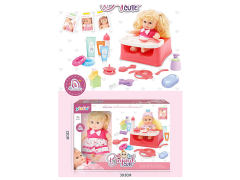 8inch Empty Body Moppet Set W/IC toys