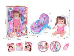 14inch Empty Body Moppet Set W/IC toys