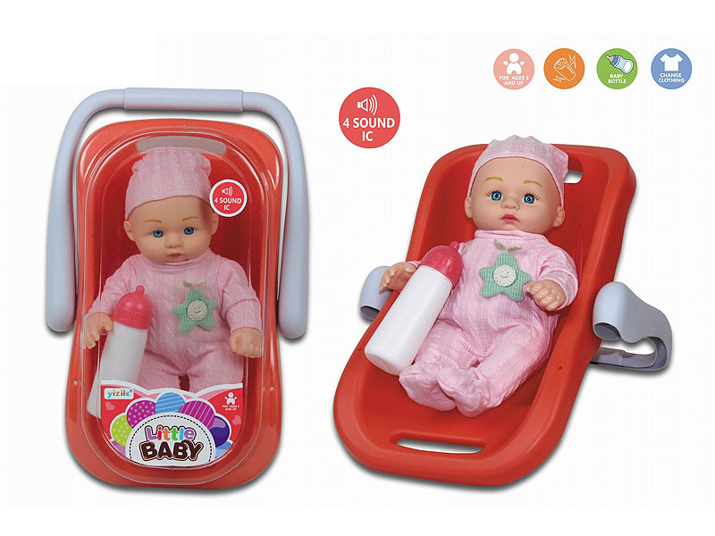 10inch Empty Body Moppet Set W/IC toys