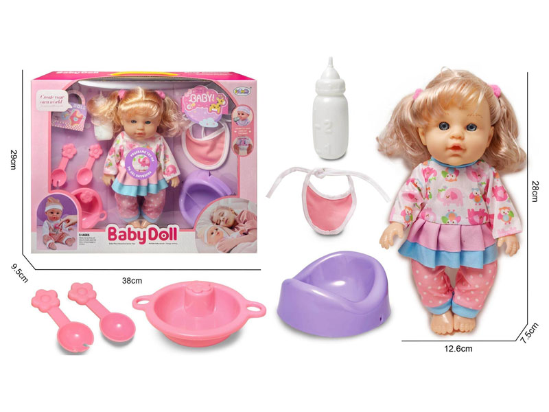 12inch Moppet Set W/IC toys