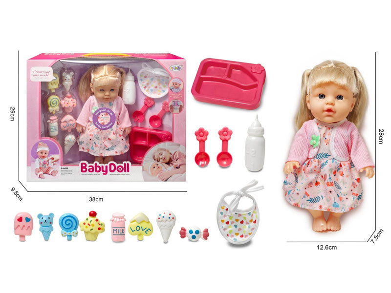 12inch Moppet Set W/IC toys
