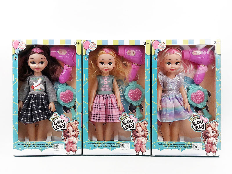 14inch Empty Body Doll Set W/M(3S) toys