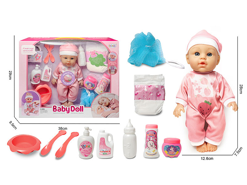 12inch Moppet Set W/IC toys