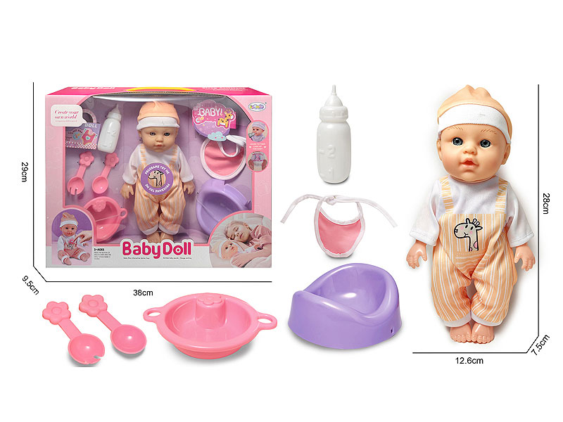 12inch Moppet Set W/IC toys