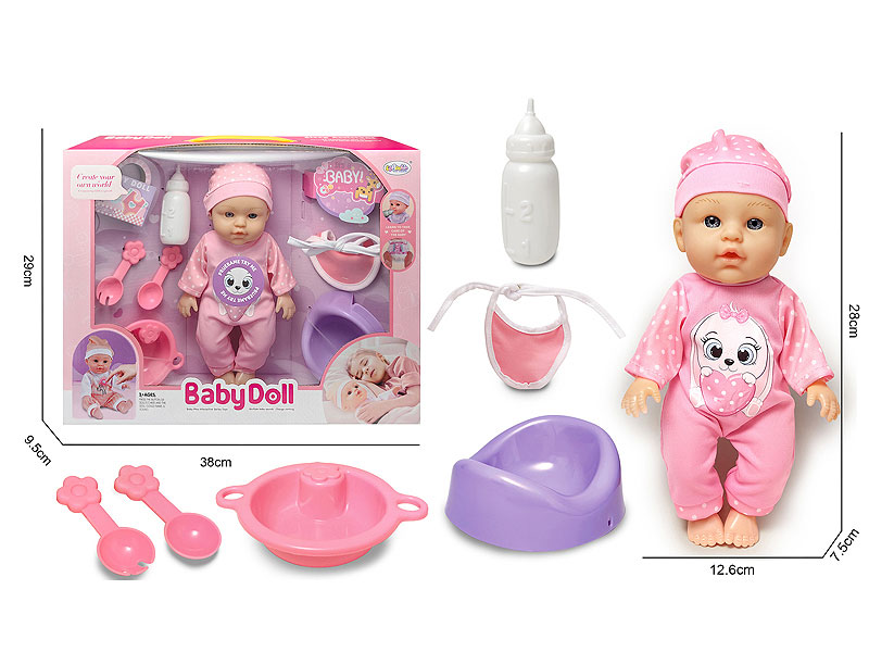 12inch Moppet Set W/IC toys