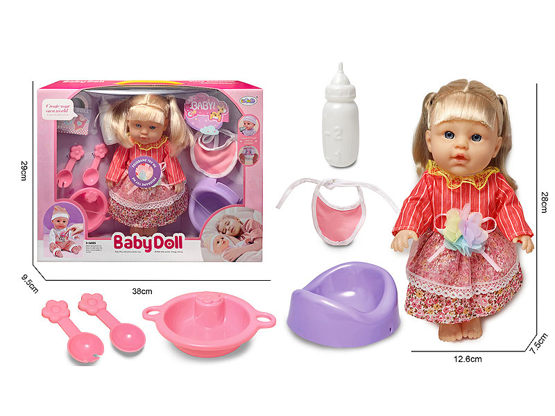 12inch Moppet Set W/IC toys