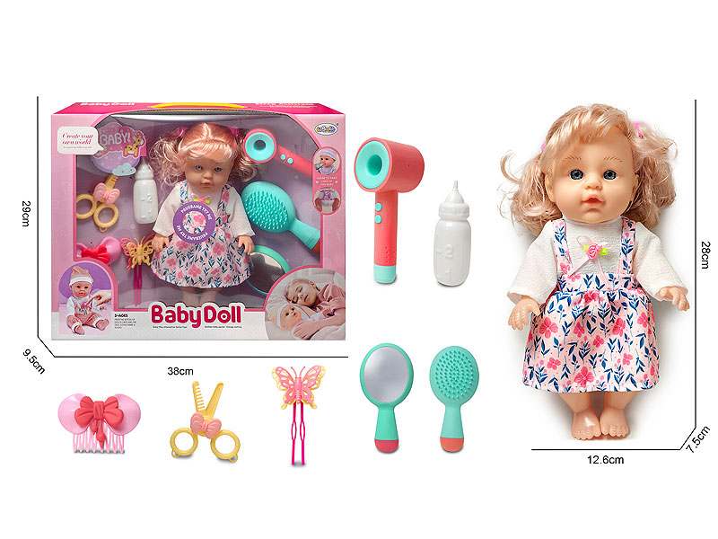 12inch Moppet Set W/IC toys