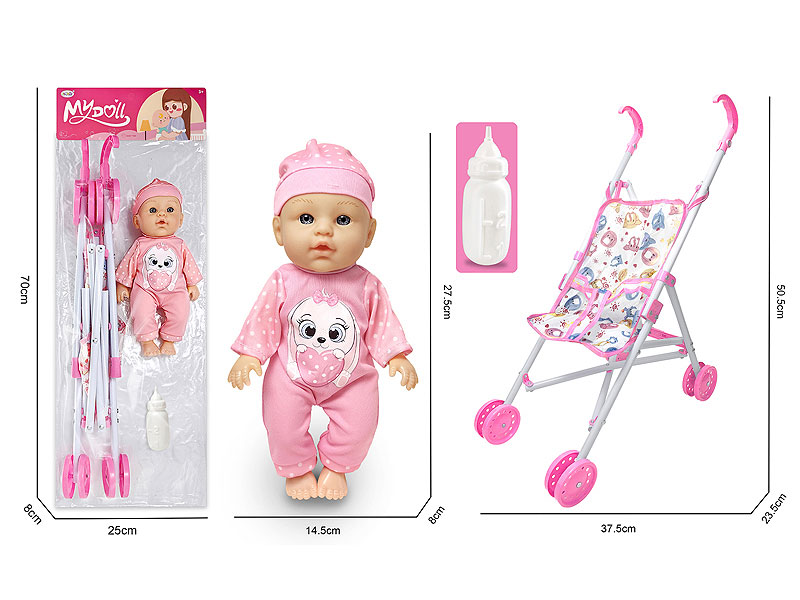 12inch Moppet Set W/IC toys