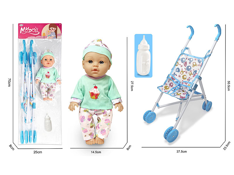 12inch Moppet Set W/IC toys