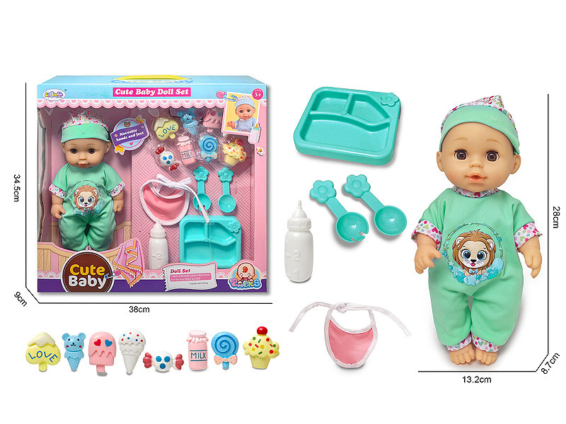 12inch Moppet Set W/IC toys