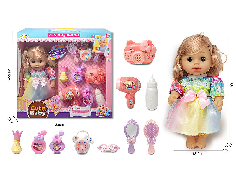 12inch Moppet Set W/IC toys