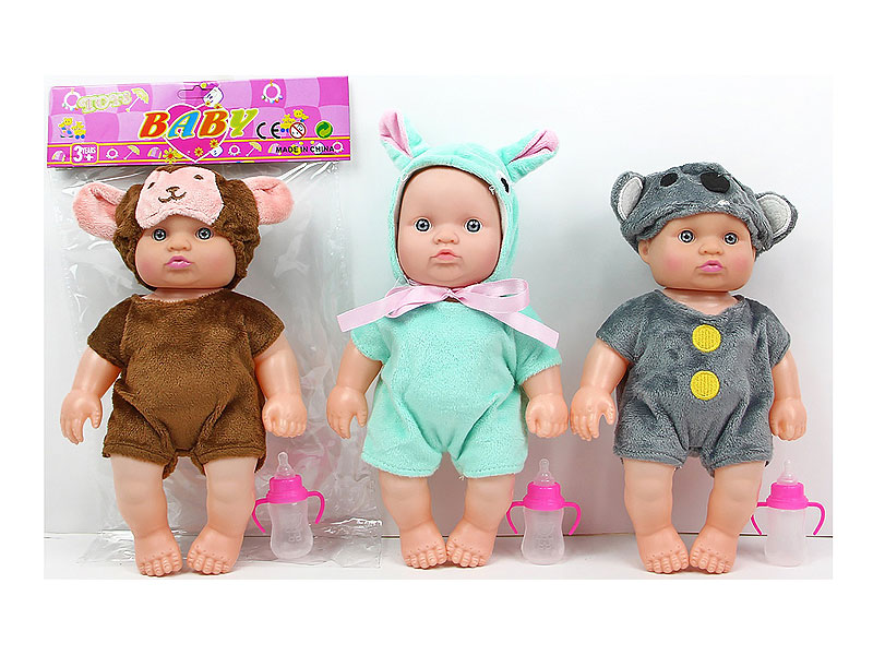 10inch Doll W/L_M (3S) toys